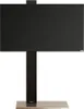 Supporto TV di design Wissmann Column Art 118-S (nero) per Anteprima dell’immagine prodotto 1