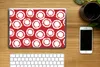 MuchoWow® Laptop Aufkleber Sticker Cover Tupfen - Rot - Produktbild-Vorschau 2