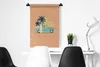 MuchoWow® Wandteppich Wandbehang Auto - Palme - Surfbrett - Produktbild-Vorschau 4