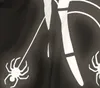Spinnen Halloween Kostüm Poncho Mit Kapuze Gruseliges Produktbild-Vorschau 4