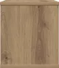 A close-up view of a wooden desk organizer. Produktbild-Vorschau