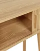 BELIANI Konsola jasnobrązowy MDF drewniane nóżki drzwi Podgląd zdjęcia produktu 6
