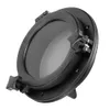8in Opening Portlight Black Jednoduchá instalace kulatého Náhled obrázku produktu 3