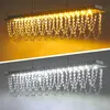 38W LED Kristallleuchter Dreifarbig Kronleuchter, Dimmbar Produktbild-Vorschau 4