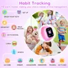 A collage of images and text promoting a children's smartwatch with habit tracking features. Náhled obrázku produktu