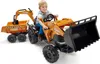 Tracteur FALK Case IH avec pelle rétro, orange, avec Voir les images du produit 14