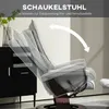 HOMCOM Relaxsessel mit Hocker, Drehbar Liegesessel mit Produktbild-Vorschau 6