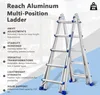 STANEW Aluminium Teleskopleiter Multifunktionsleiter 5.1 M, Produktbild-Vorschau 5