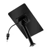 The back of a black solar-powered fountain pump with a mounting bracket and a power cable. Podgląd zdjęcia produktu