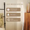 HOMCOM LED-Stehlampe Wohnzimmer Stehleuchte mit Fußschalter Produktbild-Vorschau 6