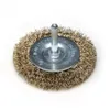 Messing-Drahtrad-Bohrbürste 63 mm Produktbild-Vorschau 2