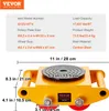 4x pancéřová kolečka 8T transportní vozík 280x210x105mm Náhled obrázku produktu 7
