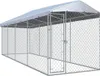 vidaXL Cuccia per cani da esterno con tetto 760x190x225 cm Anteprima dell’immagine prodotto 5