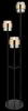 Globo Lighting Stehleuchte Metall schwarz matt, 3x E27 Produktbild-Vorschau 4