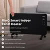 FLINQ Smart Panel Heater Black Konvektor, Stand-/Wandgerät, Produktbild-Vorschau 8