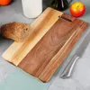 Planche à découper en bois 36x23 cm Voir les images du produit 2