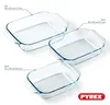 Pyrex Auflaufformen 3er Set Glas 0,25l ,05l 1l Produktbild-Vorschau 5