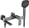 A modern bathroom faucet and shower head set. Náhled obrázku produktu