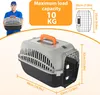 JOIEYOU Hundebox Transportbox Katze 48x32x32 cm Produktbild-Vorschau 2