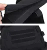 VOJENSKÁ TAKTICKÁ VESTA 600D MOLLE LOADERS Black Camo Náhled obrázku produktu 7