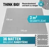 MONZANA® 36x Bodenschutzmatten Fitness & Pool mit Produktbild-Vorschau 2