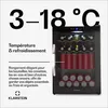 Klarstein Coachella 60 Frigo à Boissons - 60L Réfrigérateur Voir les images du produit 4