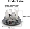 2 Pcs Waschbecken-üBerlauf Waschbecken Ring,üBerlaufen Rund Produktbild-Vorschau 2