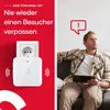 SAVS Funk-Türklingel mit 2 Empfängern - Weiß - Reichweite Produktbild-Vorschau 7