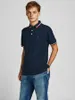Pánské polo triko JJEPAULOS Slim Fit 12136668 Navy Blazer, Náhled obrázku produktu 3
