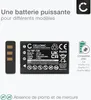 CELLONIC 2x Batterie pour Appareil photo Compatible avec Voir les images du produit 4