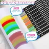 Acrylstifte, 36 Farben Doppelspitzen Stifte für Steine Produktbild-Vorschau 4