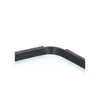 A close-up shot of a black rubber seal or gasket, curved at an angle, against a white background. Produktbild-Vorschau