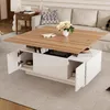 MODFU Table de Salon avec Rangement Caché - Plateau Voir les images du produit 1