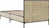 vidaXL Bettgestell Sonoma-Eiche 100x200 cm Holzwerkstoff Produktbild-Vorschau 6
