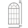 Deko Fenster aus Metall - 44x86cm Produktbild-Vorschau 2