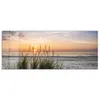 DEQORI Glasbild Echtglas 150x60 cm 'Sonnenuntergang am Produktbild-Vorschau 2