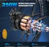 Close-up view of an electric bicycle hub motor with technical specifications displayed. Produktbild-Vorschau
