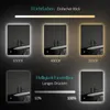 Demonstration of different light color temperatures and brightness levels for a mirror. Anteprima dell’immagine prodotto