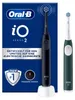 Oral-B iO Series 2 Night Black/Forest Green con 2 testine Anteprima dell’immagine prodotto 1