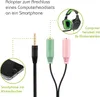 Adapter PC-Headset 2-mal 3,5-mm-Klinke-Stecker an 4-polig Produktbild-Vorschau 5