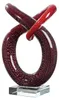 Casablanca by Gilde Skulptur Curvum rot H. 24 cm, 59381 Produktbild-Vorschau 1