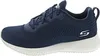A side view of a navy blue Skechers Bobs Squad training shoe with a white sole. Anteprima dell’immagine prodotto
