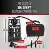 HEYNER® Ręczna pompka do opon z podwójnym cylindrem i Podgląd zdjęcia produktu 3