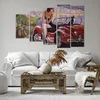 Bild auf Leinwand - Leinwandbild - frau modern - 150x100cm Produktbild-Vorschau 6