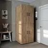 Roomart DORA-I Waschmaschinenschrank 70 cm breit, Eiche Produktbild-Vorschau 2