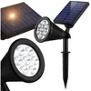 Lampa solarna led wbijana ogrodowa czujnik zmierzchu Podgląd zdjęcia produktu 1