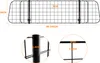 Jayseuw Hundegitter auto 30cm hoch, 90-145cm breit Produktbild-Vorschau 2