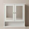 Wisząca szafka łazienkowa z lustrem LUMA, 56 x 13 x 58 cm Podgląd zdjęcia produktu 3