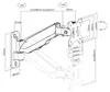Universal Single Monitorhalter mit Gasdruckfeder (schwarz) Produktbild-Vorschau 11