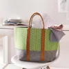 Damentasche Filz grau/grün – Schultertasche Produktbild-Vorschau 2